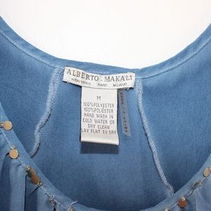 Alberto Makali Tops - Alberto Makali Tiered Boho Distressed Flowy Top Alberto Makali Tops - Alberto Makali Tiered Boho Distressed Flowy Top